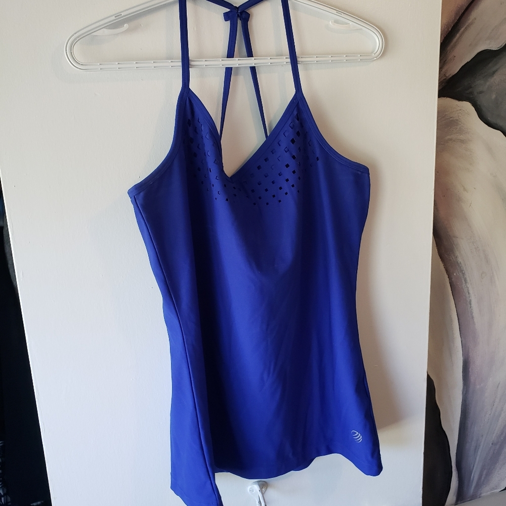 MPG royal blue tank top
